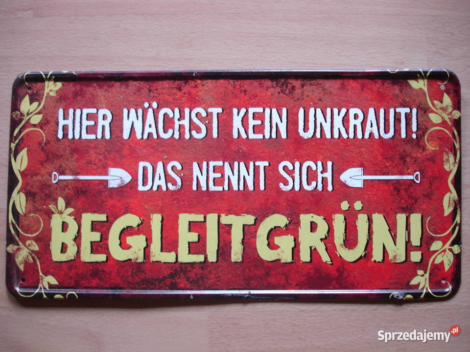 Tabliczka metalowa 5 Zielona Góra