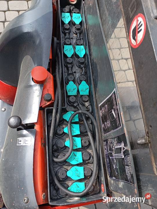 Wózek paletowy masztowy widłowy elektryczny sprzedam