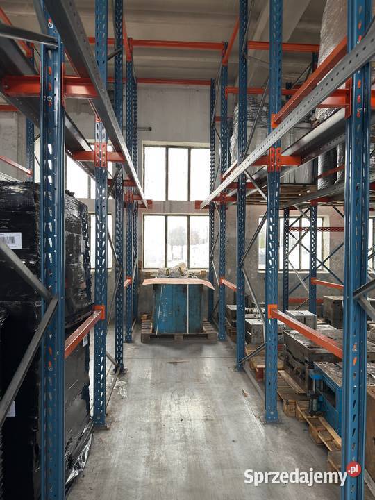 Regały magazynowe zjezdne DriveIn łódzkie Łowicz sprzedam