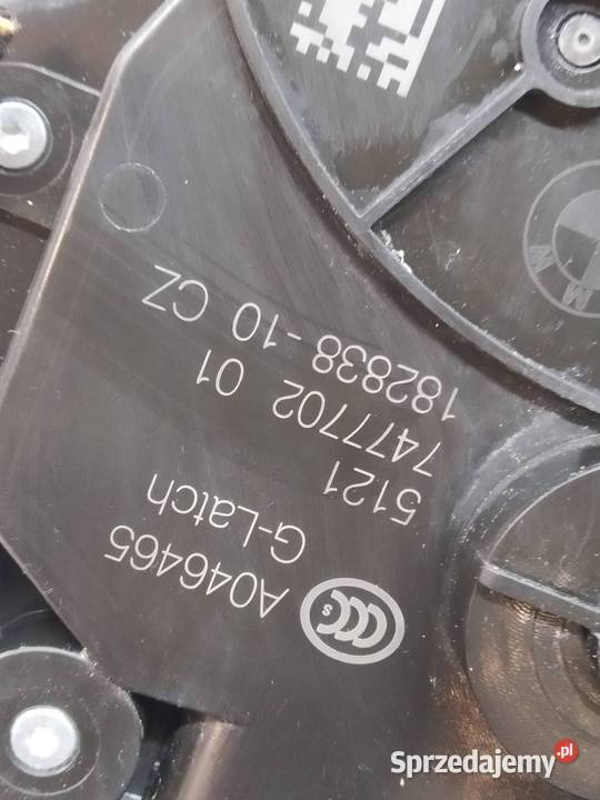 ZAMEK DRZWI PRAWY PRZÓD 7477702 Bmw Seria 5 VII sprzedam