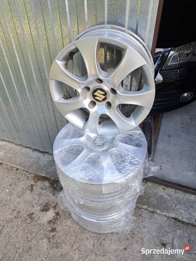 Sprzedam komplet felg Aluminiowych Suzuki 15 Samochodowe