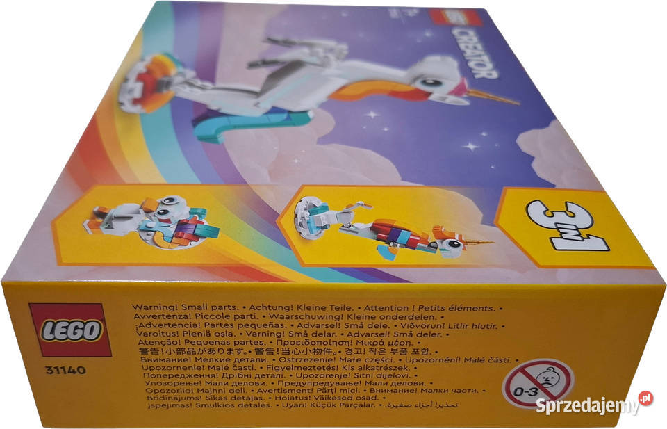 Klocki Lego Creator 3w1 Magiczny jednorożec Czeladź