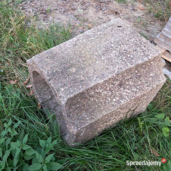 Kosze betonowe osmiokątne