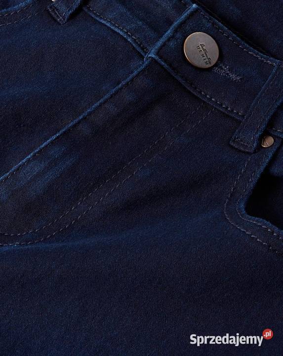 44 Spodnie Jeansy Simply Be Kim Indigo Bootcut Szczerbice