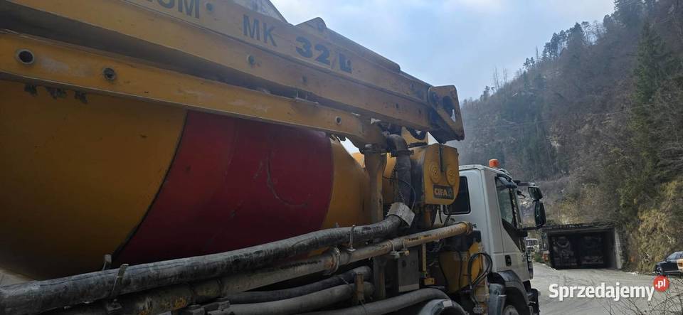 Gruszkopompa IVECO 450 zab CIFA 32mb diesel Katowice sprzedam