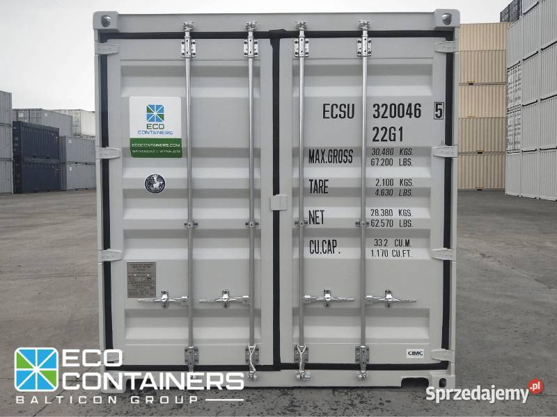 Kontener morski ONE WAY 20DC nowy magazyn Tczew