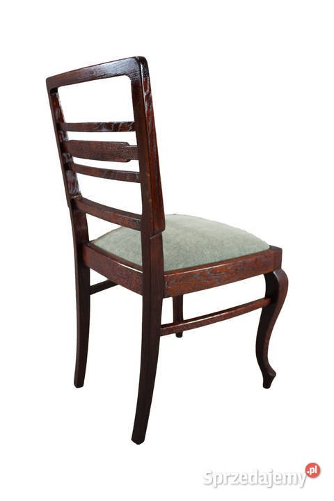 Zestaw 3 krzeseł dębowych renowacji krzesła 3 Bydgoszcz