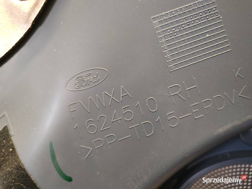 Tapicerka Boczek Drzwi Prawy Tył Ford C II Mk2