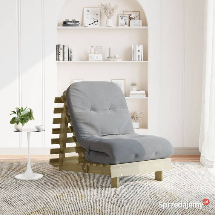 Sofa rozkładana futon z materacem 70x206x11 Warszawa
