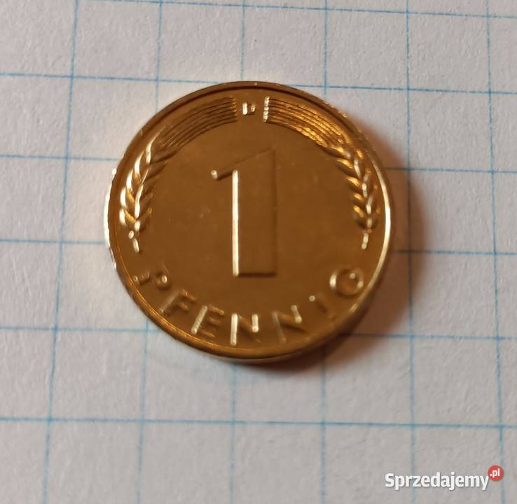 1 FENIG 1 PFENNIG 1950 D NIEMCY Piszczac