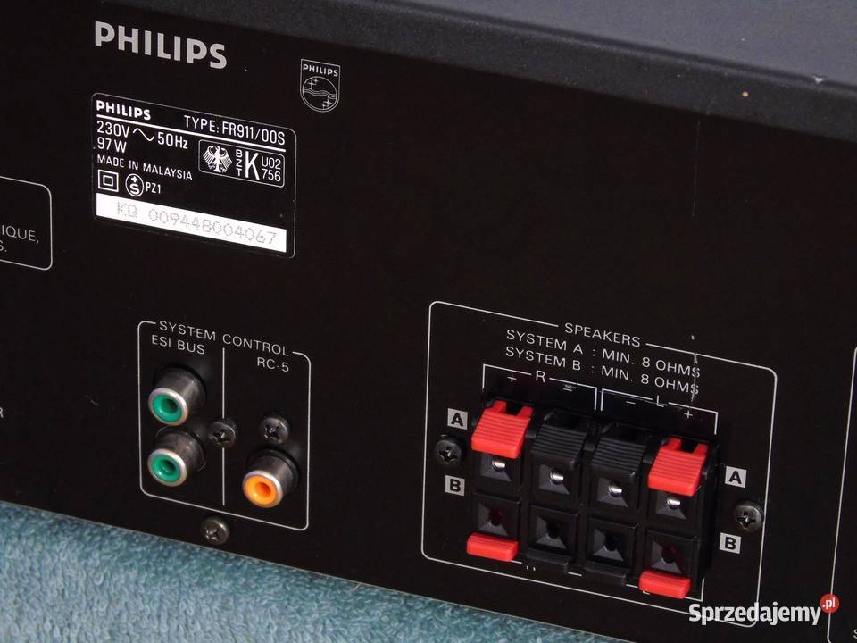 Amplituner Philips FR911 pilot mocny i sprawny Amplitunery Jasło