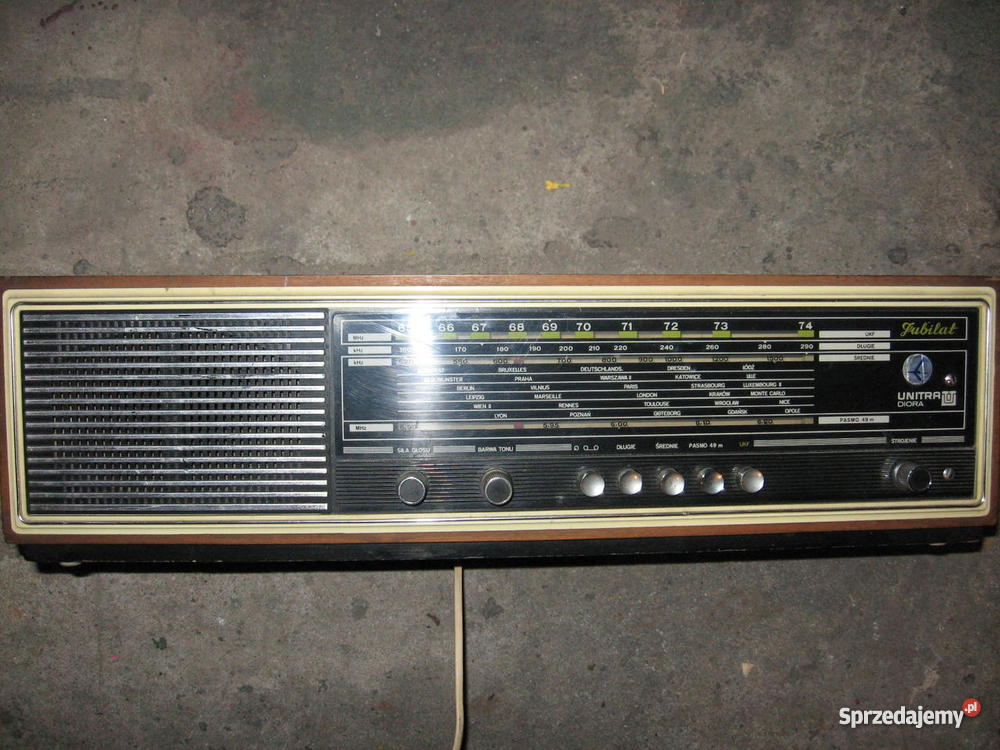 magnetofony szpulowe i radio mazowieckie Warszawa