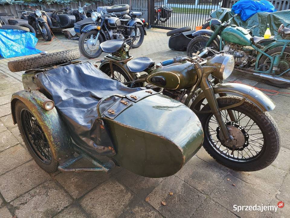 M 72 emka kijowska ural k 750 Mt nw dniepr 750cm3 Pozostałe Mogilno
