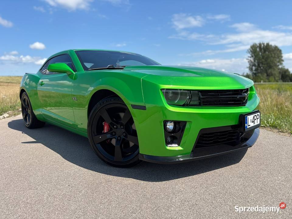 Chevrolet Camaro 62 V8 426 2SS Synergy Green Rok produkcji 2011 Hrubieszów