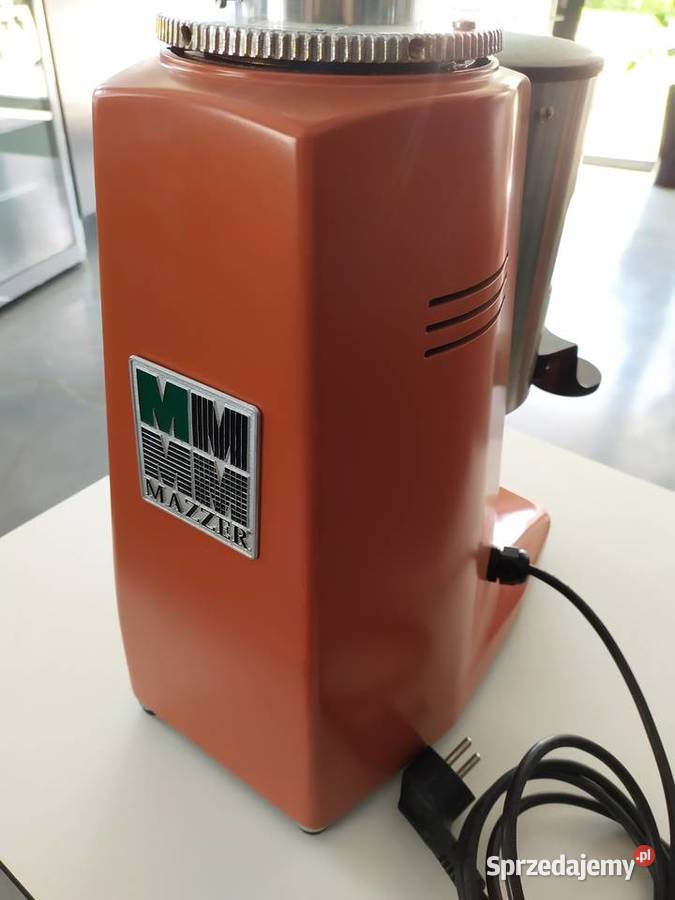 Młynek Mazzer Major Manual lakierowany ceglasty Gastronomia mazowieckie Kazuń Polski