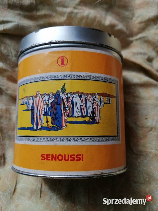 Pudełko papierosach 1930 Senoussi Reemtsma stare Legnica