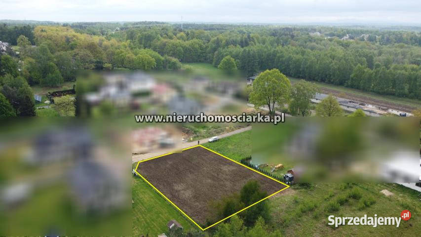 sprzedaży gruntu 1268m2 Skrzyszów Nieruchomości
