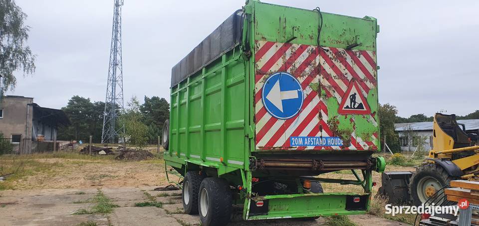 Przyczepa rolnicza objętościowa ruchoma podłoga zachodniopomorskie