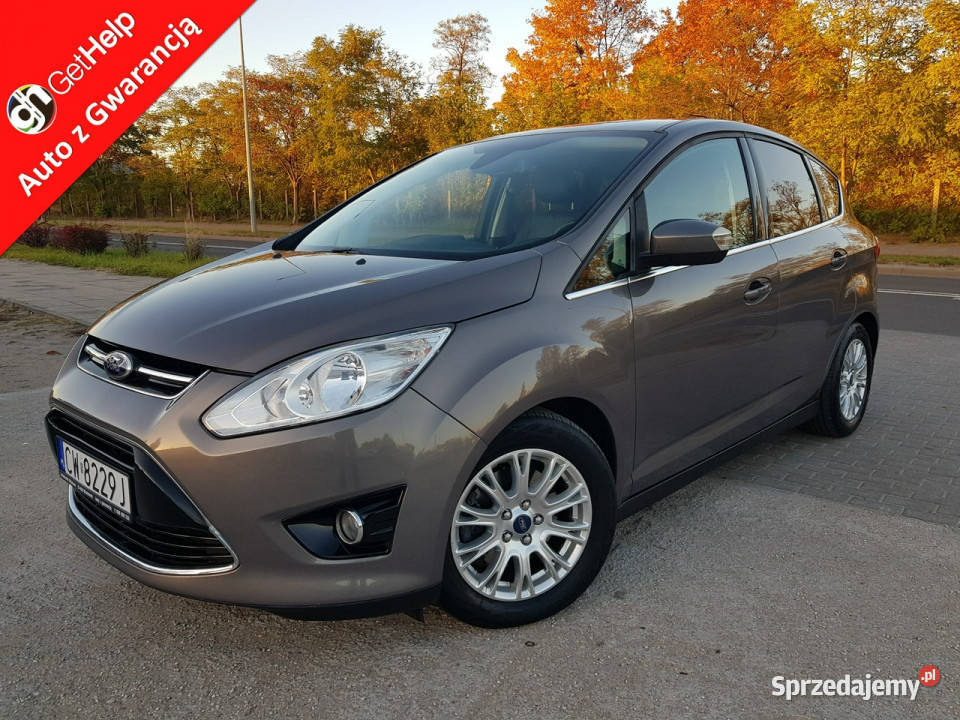 Ford C 16 Benzyna Turbo Titanium Skóry system Start-Stop Włocławek