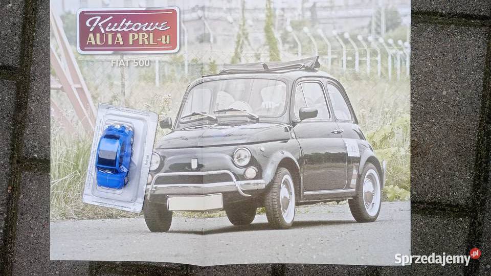 FIAT 500 Deagostini model kultowe auta PRL 143 Modelarstwo sprzedam