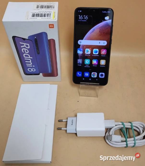 Redmi Note 8 sprawn i bateria trzeyma ładowarka Rzeszów