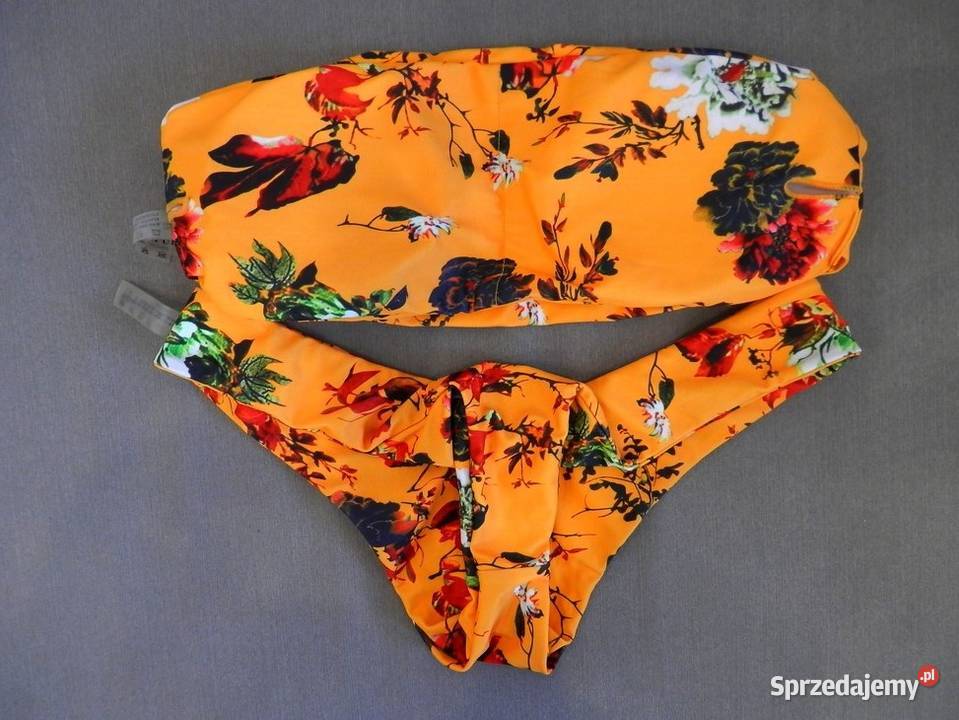 Strój Kąpielowy Bikini Dwuczęściowy Miodowy kolorowy Łomża