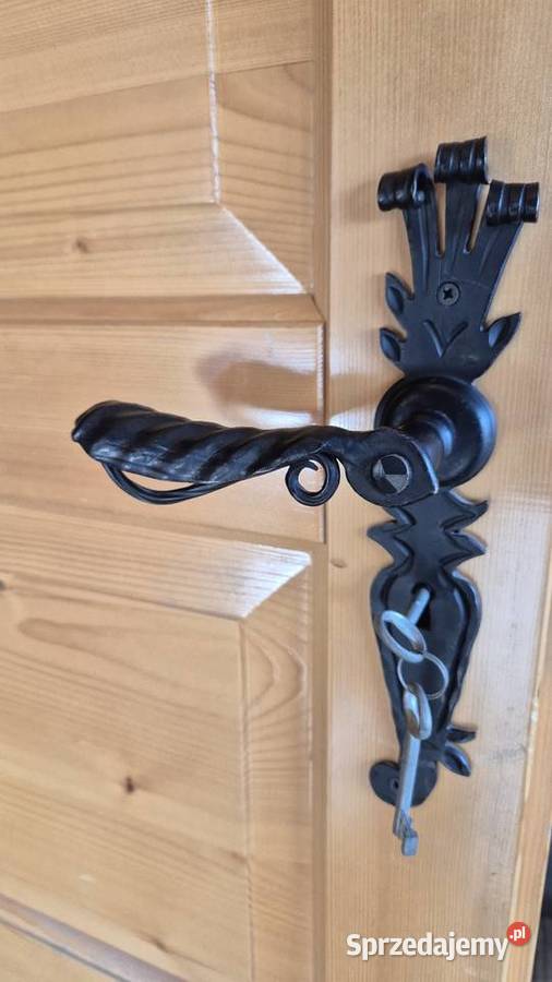 Klamka do drzwi uchwyt antaba kolanka zawias hak Żywiec
