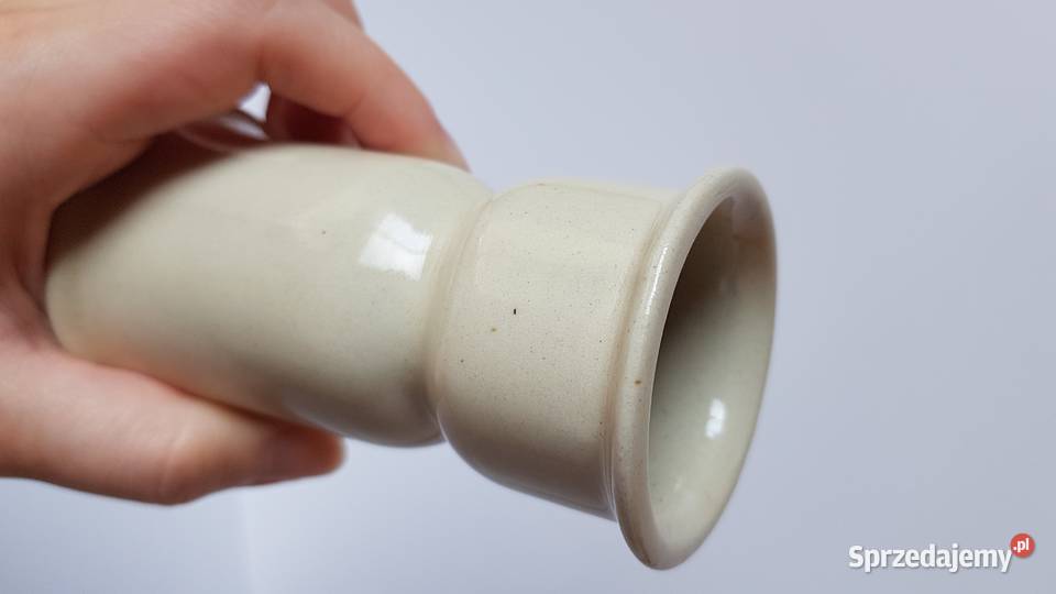 2x świecznik ceramiczny Bolesławiec Wolanin Dąbrowa Górnicza