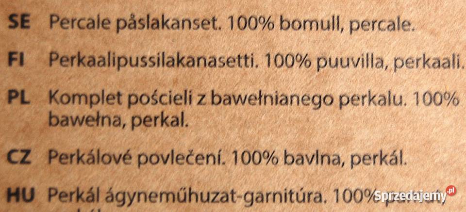 Pościel JYSK Emily komplet kołdra 140x200 Lublin