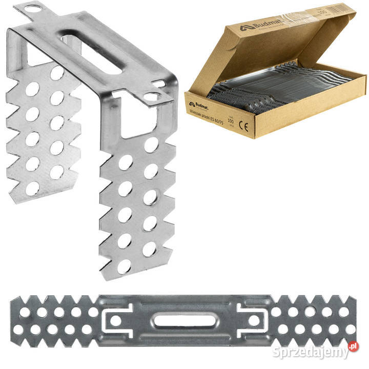 Wieszak płaski sucha zabudowa Budmat ES60125 Zgierz
