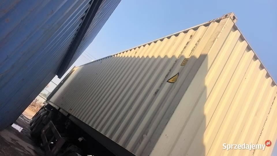 Kontenery morskie 12 m 6799 netto podwyższane Magazynowanie