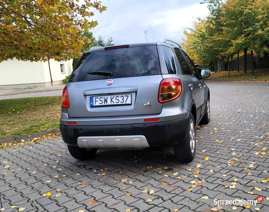 Fiat Sedici 16 16V 120 lift doinwestowany bogato aluminiowe felgi