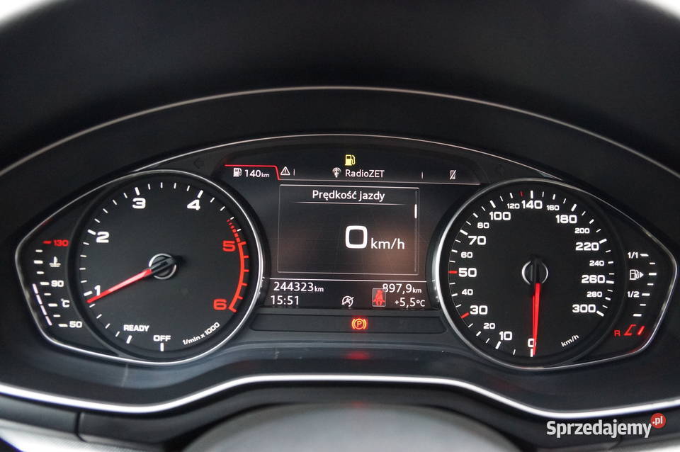Audi A4 20 TDI CR 150 Klimatronic Full LED Duży światła do jazdy dziennej małopolskie