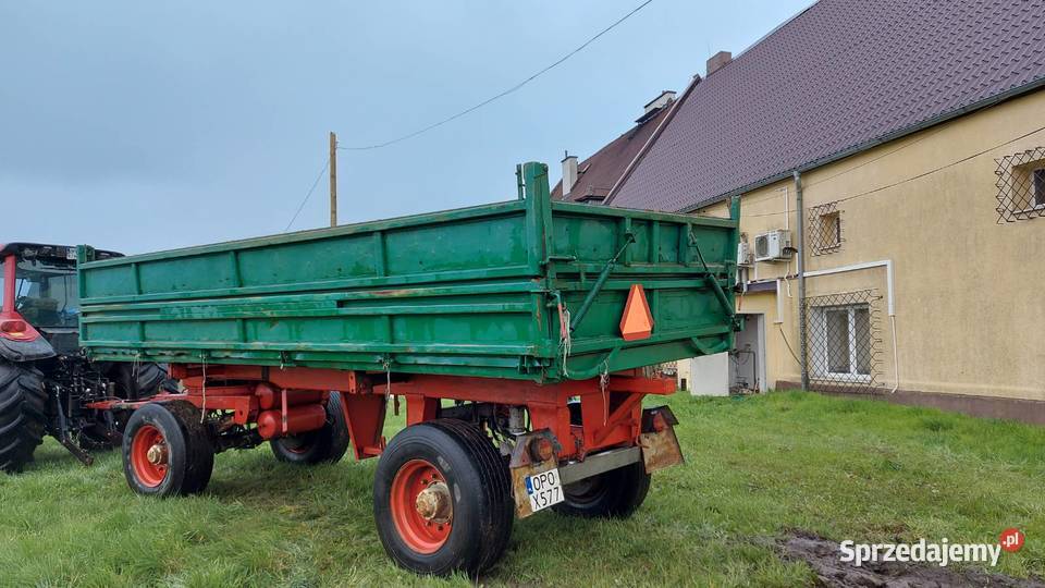 Przyczepa rolnicza BSS 1010H Ładowność do 105 Niemodlin