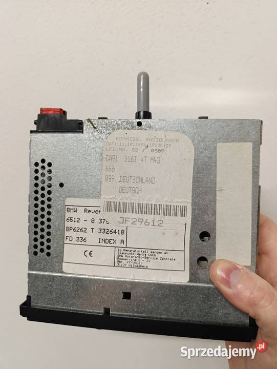 Radio BMW reverse rds youngtimer Łódź