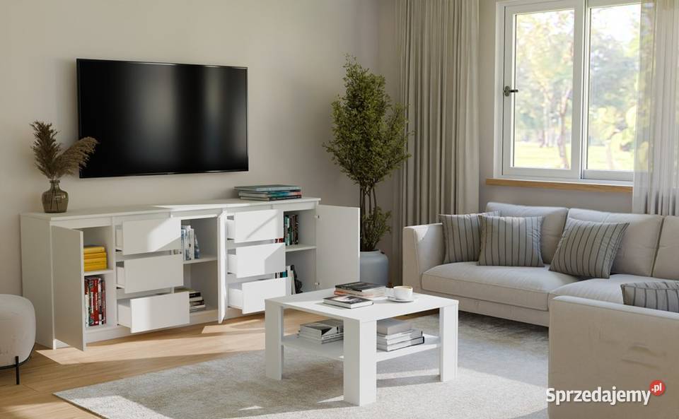 Komoda COSTA 1D3S2D3S BIAŁY