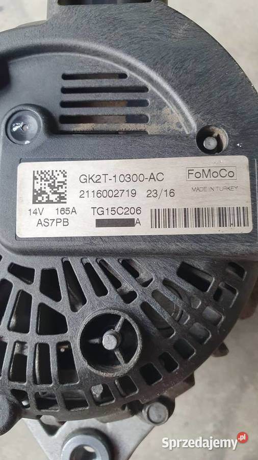 alternator gk2t10300ac ford transit custom 20 Motoryzacja Kiełczewice Dolne
