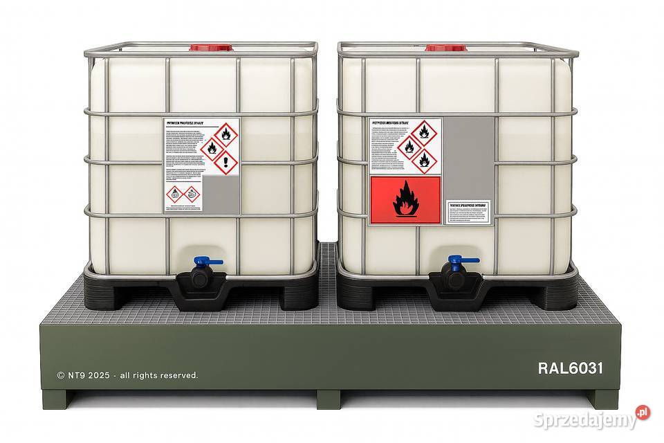 Wanna wychwytowa ociekowa pod dwa pojemniki śląskie Bielsko-Biała