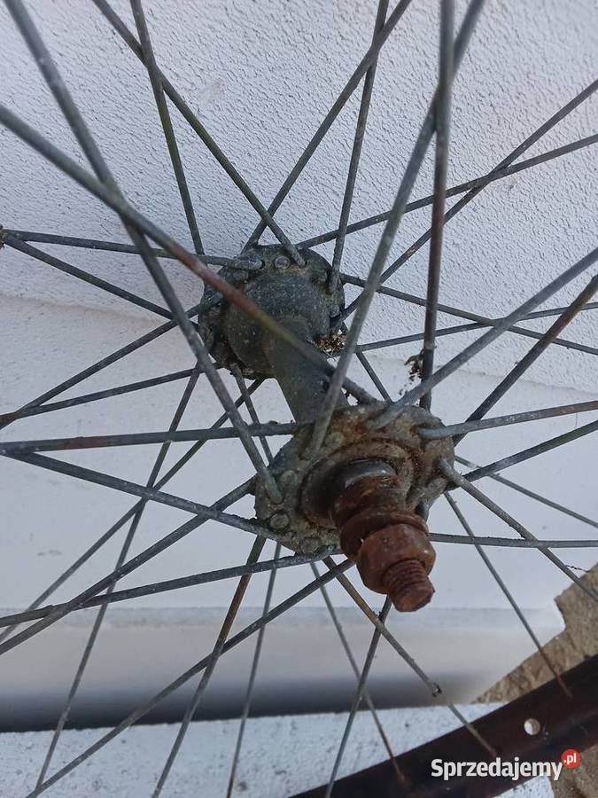 Koło zabytkowy rower 11