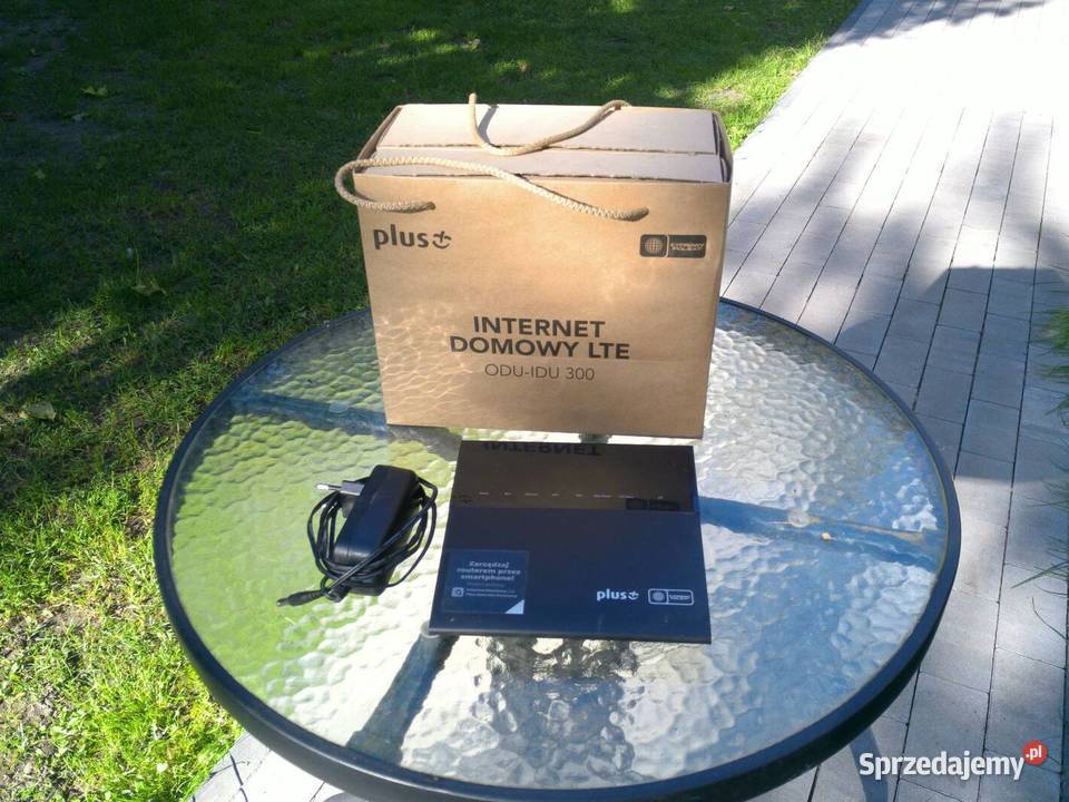 Router z anteną zewnętrzną ODUIDU 300 4G LTE LAN modem 3g/4g Mława