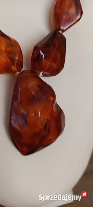 Naszyjnik Bursztyn Vintage Białystok sprzedam