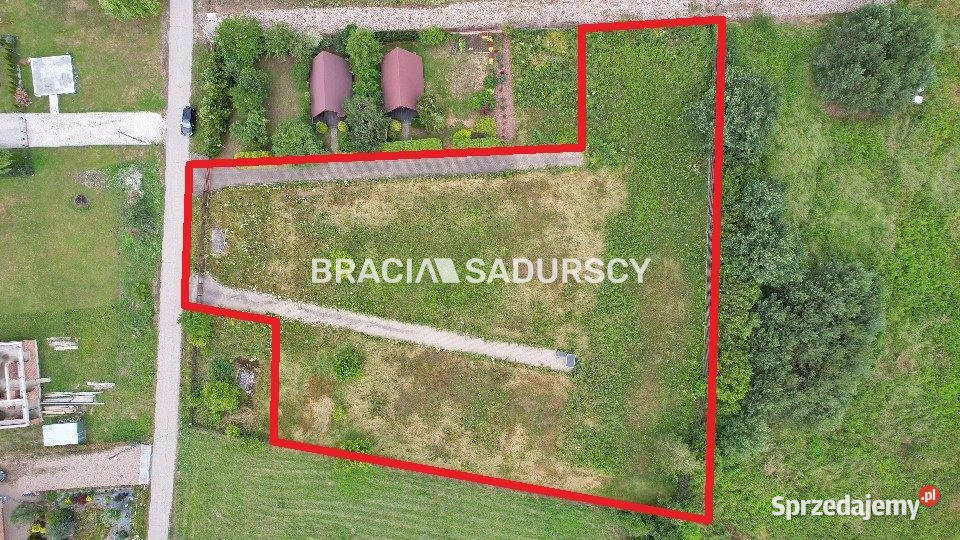 Grunt 4300m2 Zabierzów Bocheński 65m