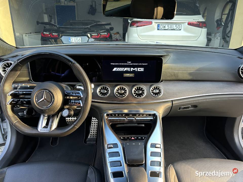Mercedes AMG GT 53 Raty Prywatnie Mild Hybrid lakier metallic Wrocław