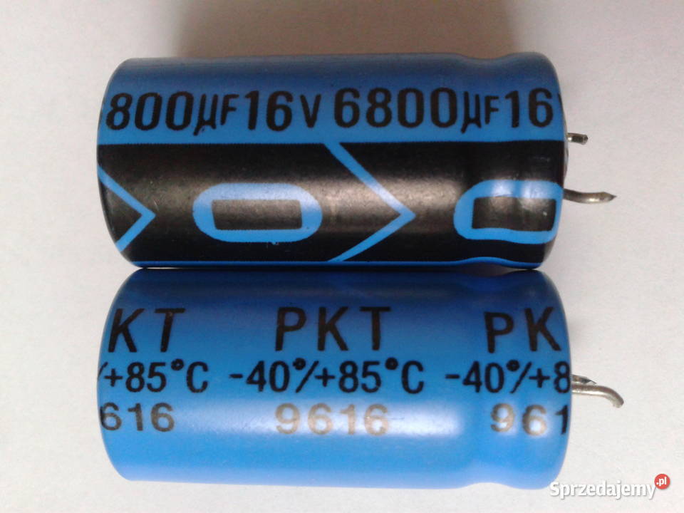Kondensator elektrolityczny 6800uF 16 V do Wzmacniacze i pokrewne
