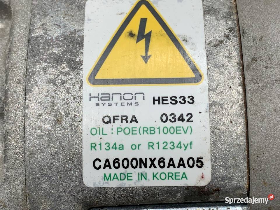 SPRĘŻARKA KLIMATYZACJI HYUNDAI TUCSON Kompresory klimatyzacji