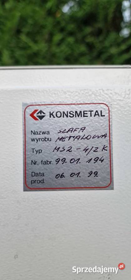 Szafa pancerna Siemianowice Śląskie