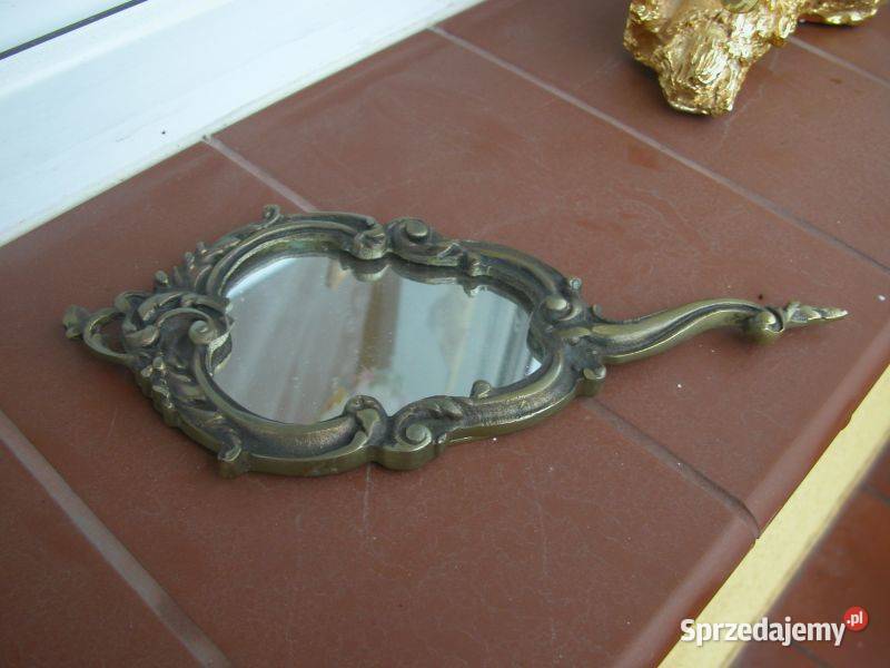 stare mosiężne lustro toaletkowe Gorzów Wielkopolski