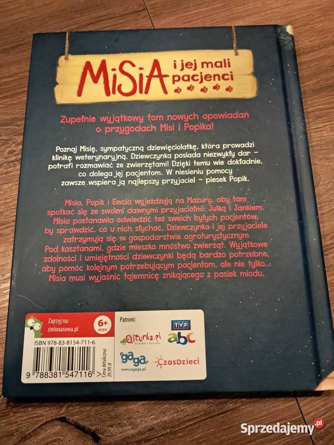 książka Misia i jej mali pacjenci Aniaela Sandomierz