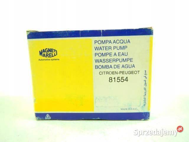 POMPA WODY PEUGEOT 205 16 8387 CITROEN BX NOWA osobowe