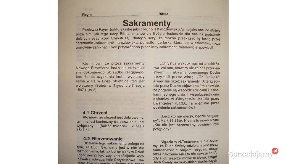 Biblia a Rzym Hegger z fotoopisem Tychy